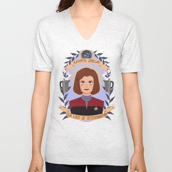 Kathryn Janeway Unisex V-Neck