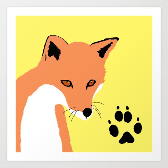Fox Art Print