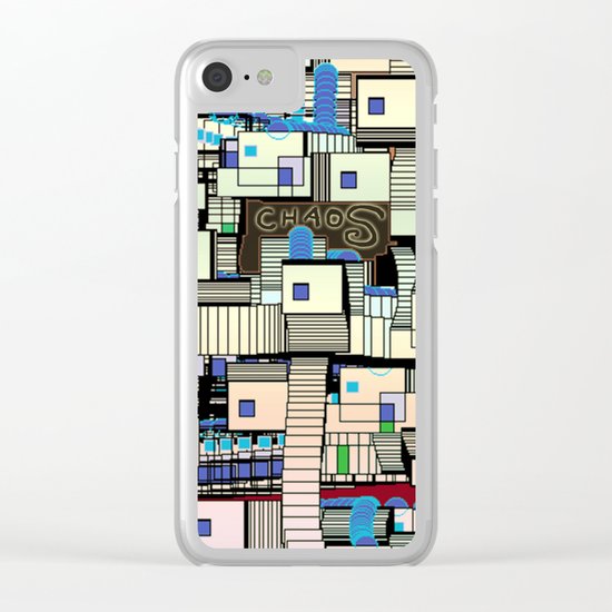 In the Wonderful Chaos Clear iPhone Case
