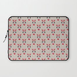 Rudolph The Dalmatian Reindeer Laptop Sleeve