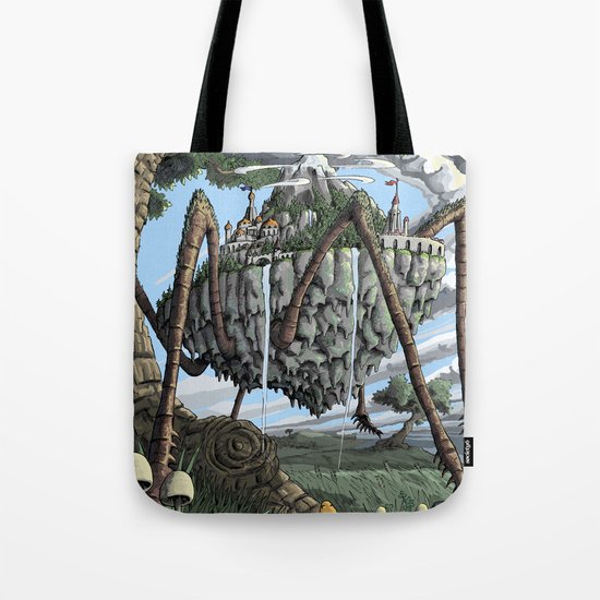 Spiderback Mountain Tote Bag