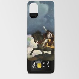 “Sir Percival Came Unto the Brim” by NC Wyeth Android Card Case