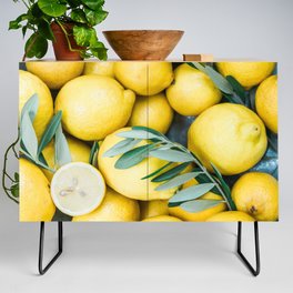 Lemons & Olive branches | Italian lifestyle | Travel photography food wall art print Credenza