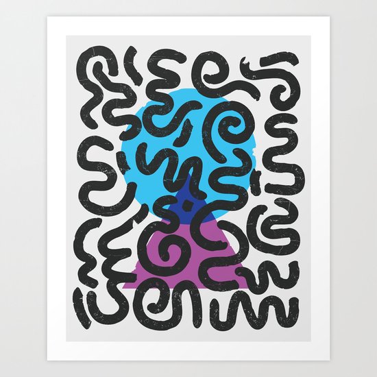 Bad things happen to good people and vice versa. Art Print