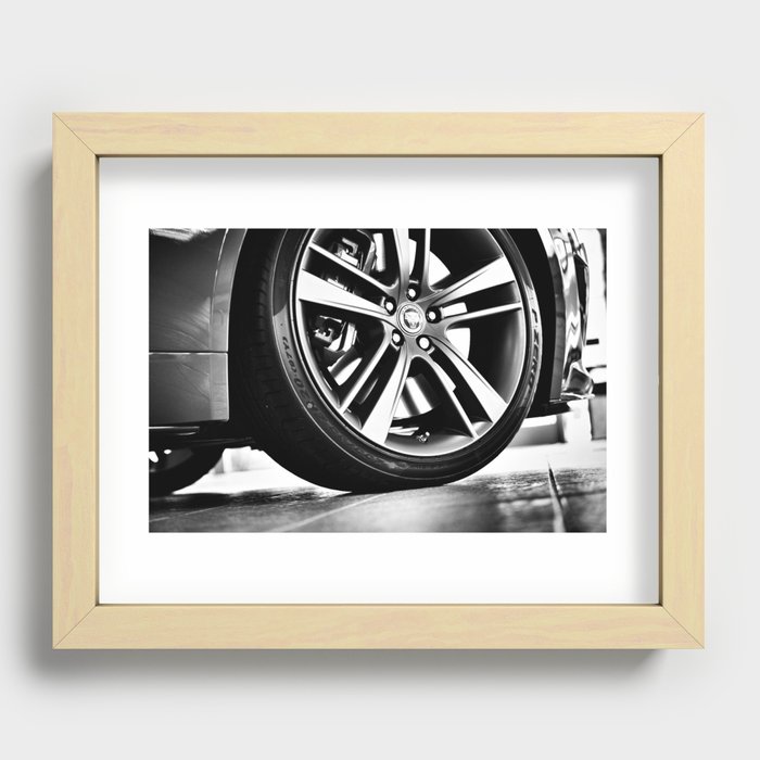 The Cat Recessed Framed Print