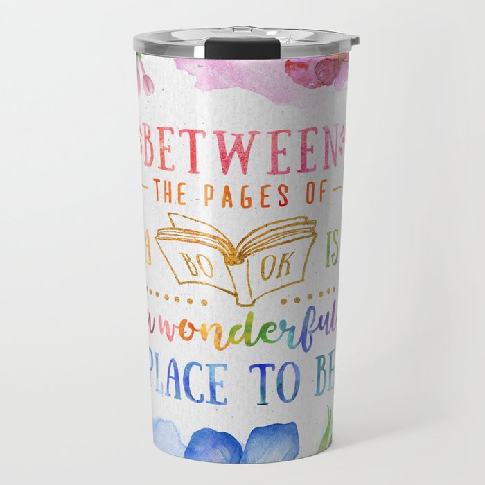 Between the pages Travel Mug