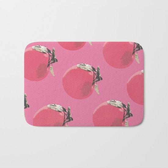 Apple pattern Bath Mat