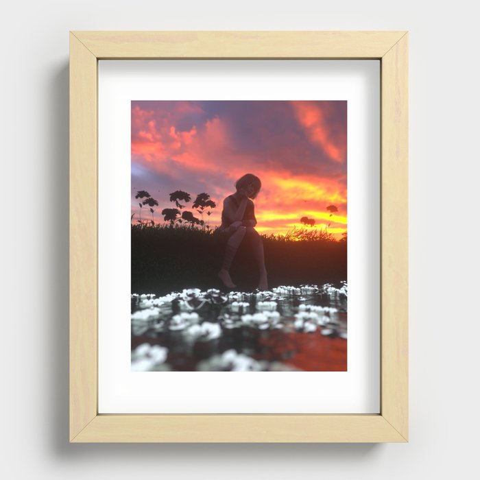 Reminiscing Recessed Framed Print