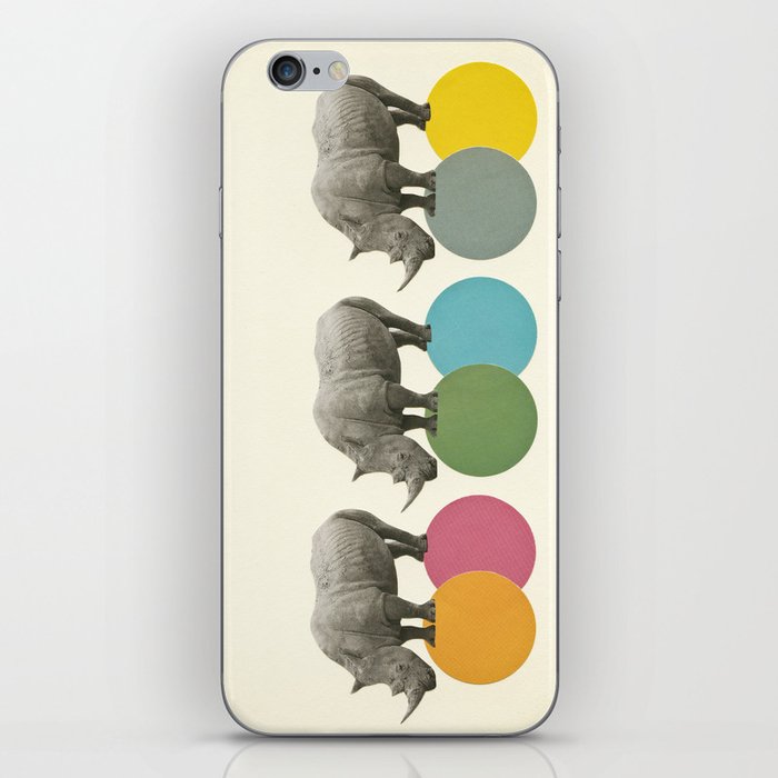Rambling Rhinos iPhone Skin