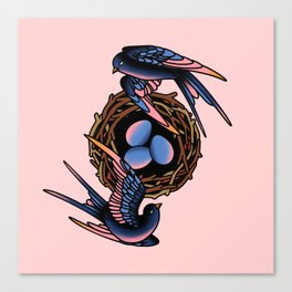 Baby Bird Canvas Print