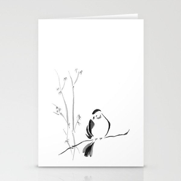 Sumi Bird Stationery Cards