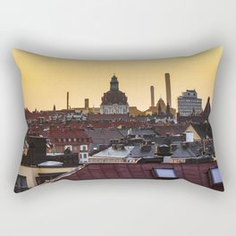 Stockholm rooftops Rectangular Pillow