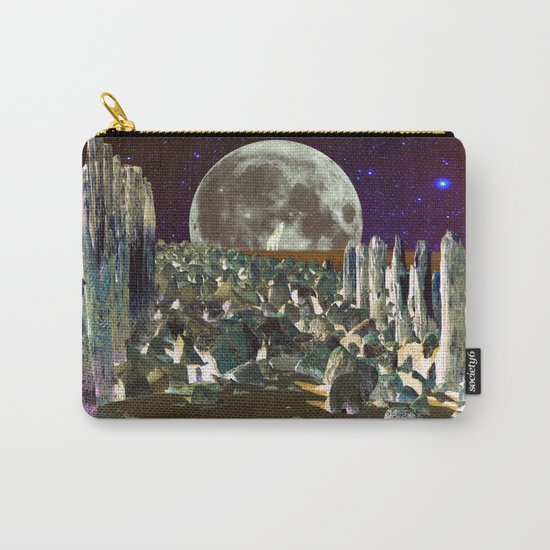 wolf moon nigth Carry-All Pouch