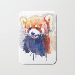 Red Panda Portrait Bath Mat