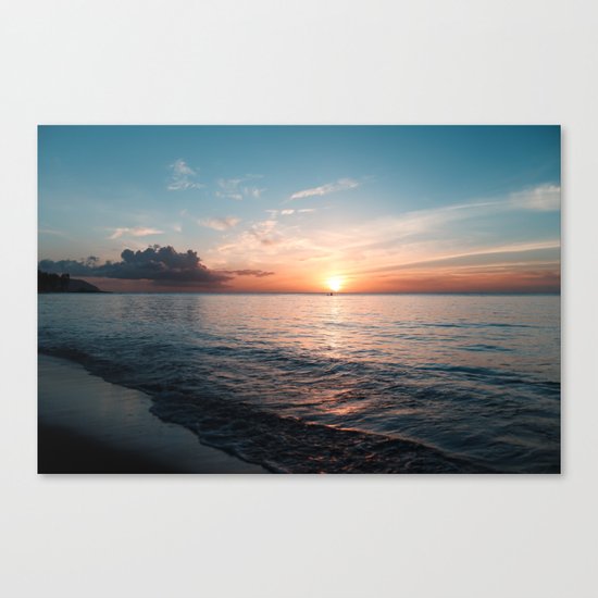 Hawaii sunset Canvas Print
