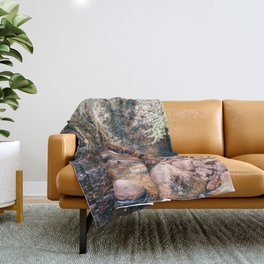 River Canyon | Nature Photography Throw Blanket