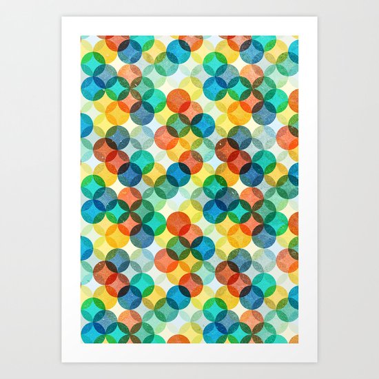 Color Play Art Print