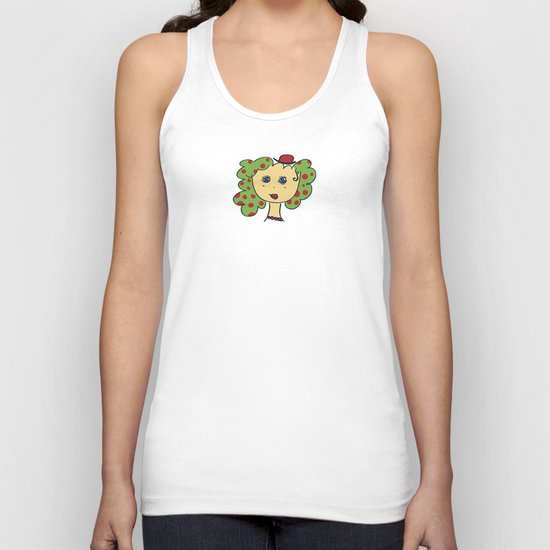 Spotted portrait Unisex Tank Top