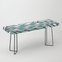 Abstract pattern - turkiz. Bench