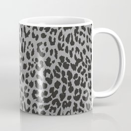Black & Gray Leopard Print Mug