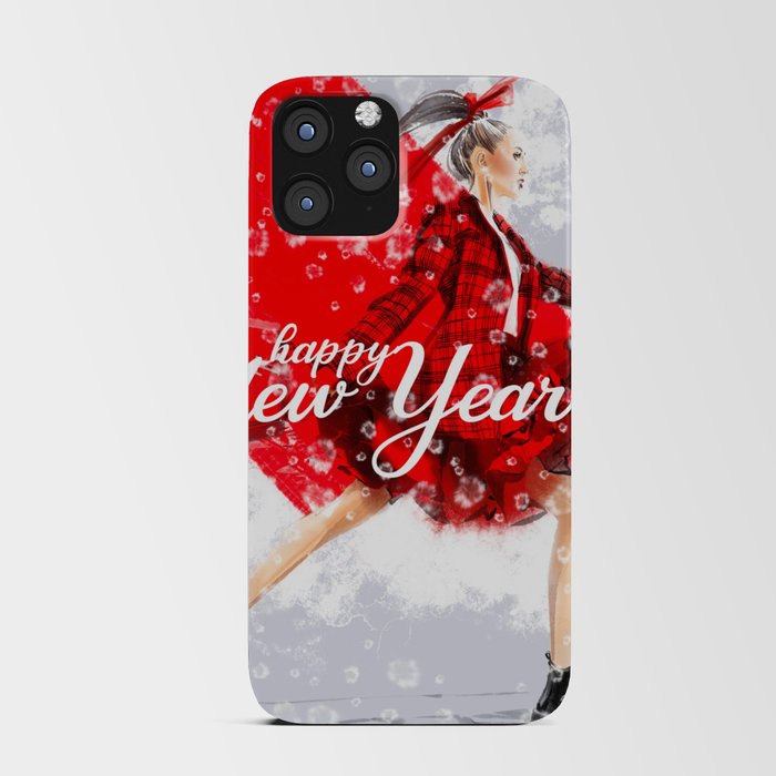 happy new year iPhone Card Case