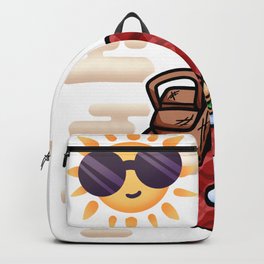 Cat picnic sky Backpack | Vesper, Graphicdesign, Tigerhouse, Pets, Stubentiger, Meow, Picnic, Gift, Sky, Cat 