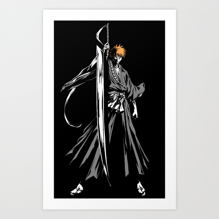 Bleach Characters Block Giant Wall Art Poster