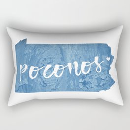 Poconos Pennsylvania Rectangular Pillow
