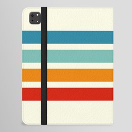 Alaunus - Stripes on Beige iPad Folio Case