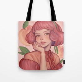 peach Tote Bag