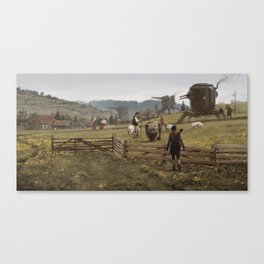 1920 - don't play with the strangers Canvas Print