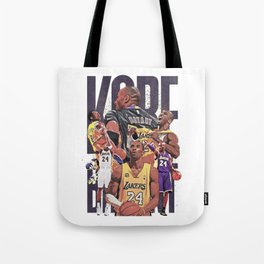 Kobe#Bryant Graphic Art Vintage Tote Bag