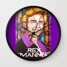 Rex Manning Empire Records Wall Clock