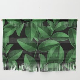 Green Leaves Wall Hanging