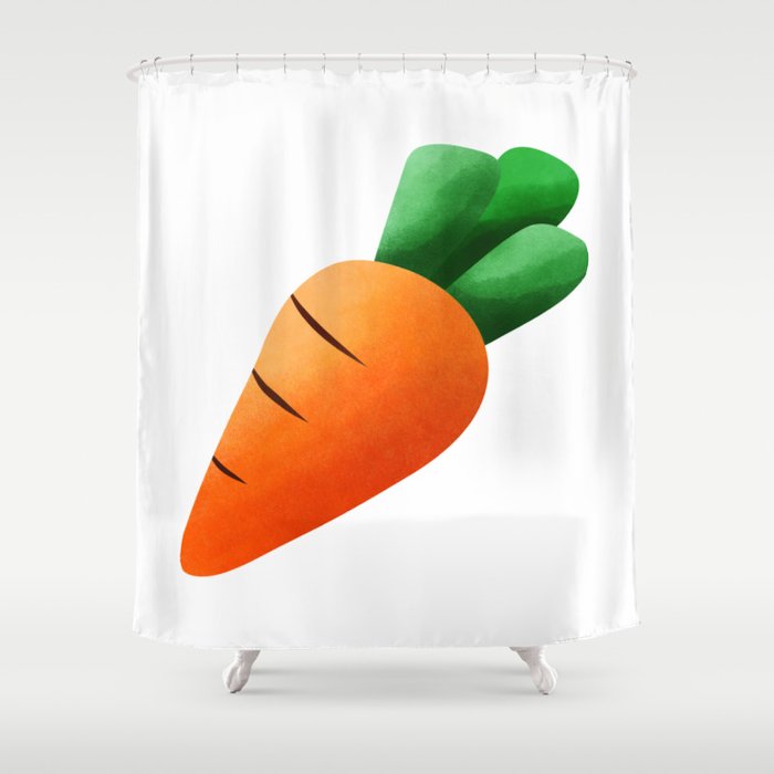 carrot Shower Curtain
