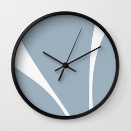 Minimalist Plant Abstract XXVI Wall Clock