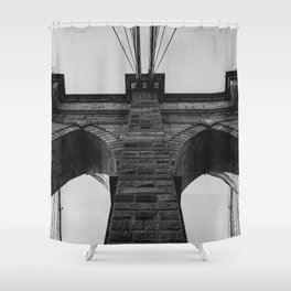 Brooklyn Bridge in New York City Shower Curtain