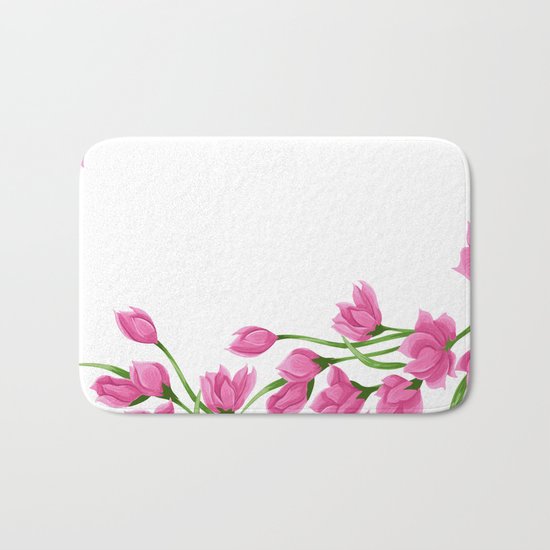 Roses crown Bath Mat
