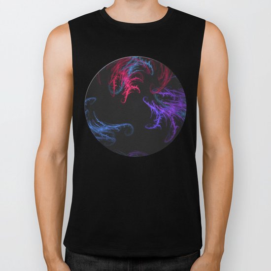 Cool Winds Abstract Biker Tank