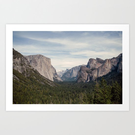 Yosemite Valley Art Print