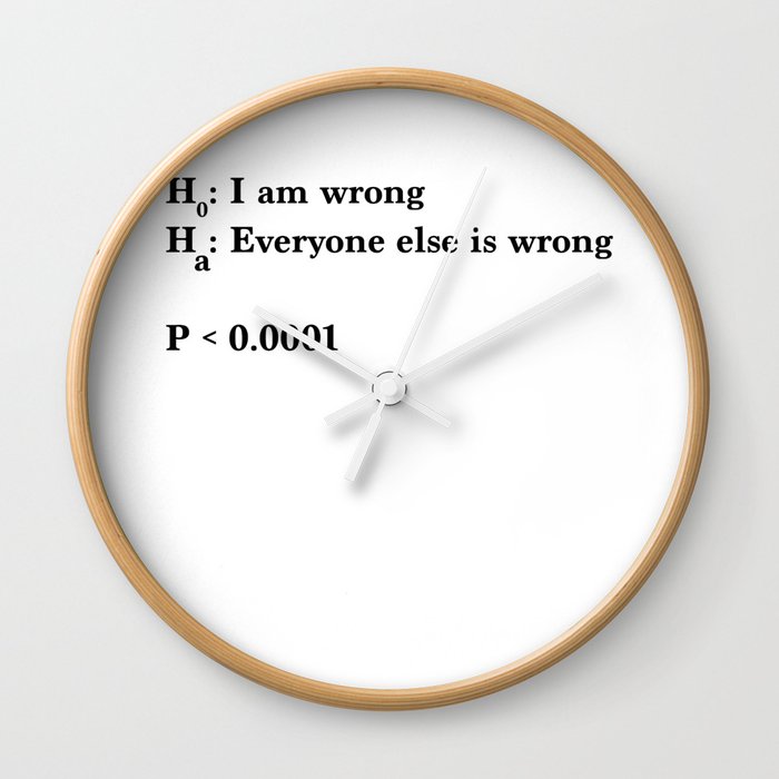 Statistics and Data Science - Alternative Hypothesis is True Wall Clock