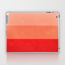 Red Grunge Stripes Laptop & iPad Skin