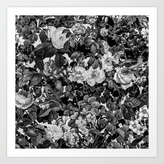 Floral Pattern II Art Print