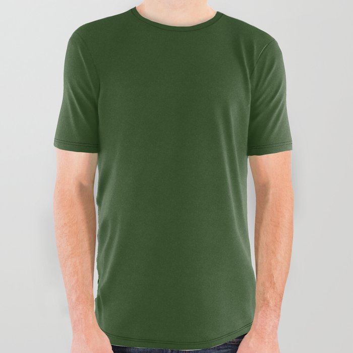 Forest green deals graphic tee