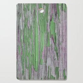 Green rustic wood Cutting Board