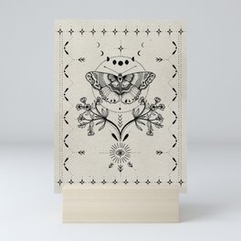 Magical Moth Mini Art Print