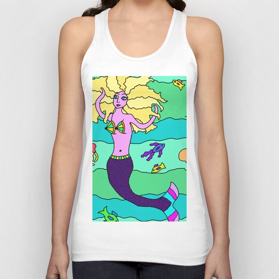 Mermaid Unisex Tank Top