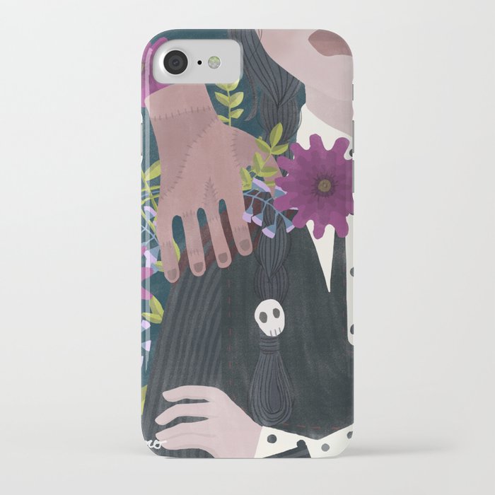Wednesday and her thing iPhone Case