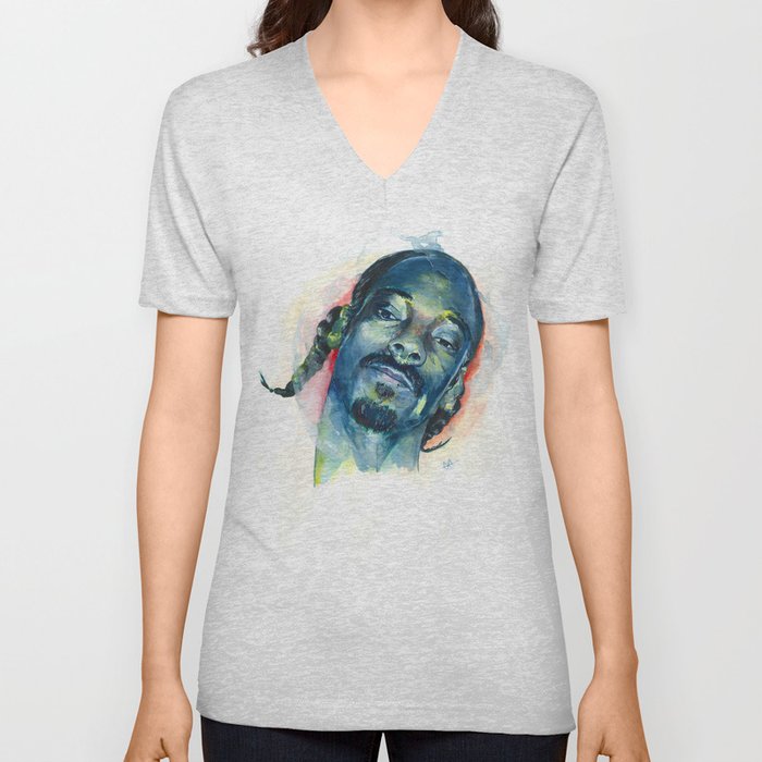 Snoop V Neck T Shirt