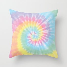 Multicolor College Graduation Matching Family Tie Dye Designs Bachelor of Science BS Proud Brother Senior Grad Tie Dye Throw Pillow 18x18